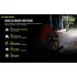 Nitecore HU60 4 x XP-G3 S3 LEDS  1 x xHP35 HD E2 LED 1600 Lumens Fotlight / Footlight Feurlamp