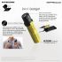 Nitecore 21700 Sistema de batería inteligente ML21 luz magnética MPB21 Banco de potencia magnética NL2150HPI 5000mAh 3.6V 15A batería