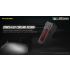 Nitecore T4K 4 x xp-l2 v6 leds 4000 lúmenes batería incorporada usando la linterna de llavero portátil de carga USB-C