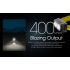 NITECORE NU25 Linterna frontal mejorada de 400 lúmenes USB-C recargable con tres fuentes de luz