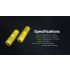 Nitecore NL2150R 5000mAh 3.6V 18WH 21700 Batería recargable de iones de litio USB-C