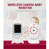 VB601 2.4G Video inalámbrico Monitor de bebé de 2,0 pulgadas Cámara de seguridad de color 2 vías Talk Nightvision IR LED Monitoreo de temperatura con 8 canciones de lullaby
