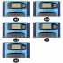 Controlador de carga solar MPPT 30/40/50/60/100A Controlador solar Panel solar Regulador de batería Dual USB 5V Pantalla LCD