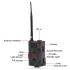 HC-300m 12MP 1080P Visión nocturna Caza Traps GPRS Scouting infrarrojo para la cámara de caza del sendero