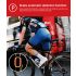 Luz trasera de bicicleta inteligente MEILAN X6, luz trasera para bicicleta, recargable por USB, impermeable, freno de ciclismo, luz trasera LED de advertencia de seguridad