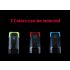 Luces de bicicleta 2x t6 2400 lúmenes USB recargable bicicleta luz delantera