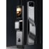 Tuya Wifi 3D cara cerradura de puerta inteligente cerradura electrónica Digital cámara de seguridad huella Digital inteligente contraseña tarjeta desbloqueo de llave