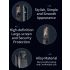 Cerradura de puerta inteligente con cara 3D, Monitor de cámara de seguridad, huella digital inteligente, contraseña, desbloqueo de llave electrónica biométrica