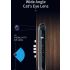Cerradura de puerta inteligente con cara 3D, Monitor de cámara de seguridad, huella digital inteligente, contraseña, desbloqueo de llave electrónica biométrica
