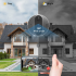Tuya Smart 1080P WiFi mirilla cámara de vídeo PIR Detector de movimiento seguridad del hogar visión nocturna Video puerta Camer