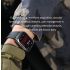 Reloj inteligente ET550, glucosa en sangre, ECG, temperatura corporal, presión arterial, oxígeno en sangre, frecuencia cardíaca, llamada Bluetooth, rastreador de actividad física