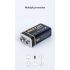 Beston 9V 1000mAh micro USB li-ion batería recargable 6F22 batería usb para RC helicóptero modelo micrófono juguete