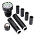 Ultrafire 28t6 28 * xml t6 alta potencia 40000 lm 5 modos linterna LED