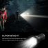Sky Ray 18xT6 4 Modos 15000 Lumen recargable USB Tipo C Linterna LED