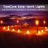 impermeables parpadean llamas antorchas luces luces solares al aire libre proyectores de paisaje iluminación de la iluminación de la iluminación A DAWN Auto ON / OFF SECUSTRADOR SECURIDAD Luz de la antorcha para la calzada del patio