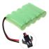 Batería recargable con enchufe Ni-MH SM de 6 V AA y 1800 mAh