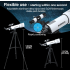 Bossdun 333X Telescopios astronómicos profesionales para que los niños vean el universo Luna Estrellas Monocular del espacio profundo