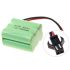 Batería recargable con enchufe SM Ni-MH de 7,2 V AA y 1800 mAh