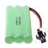 Batería recargable con enchufe SM Ni-MH de 7,2 V AA y 1800 mAh
