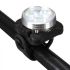 Luz de bicicleta recargable USB HJ-030 3 LED 4 Modos Impermeable Blanco / Rojo Bike Front Light