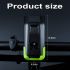 Luces de bicicleta 2x t6 2400 lúmenes USB recargable bicicleta luz delantera