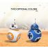 Actualización de 20,5 cm Robot de control remoto BB-8 Ball RC Robot inteligente 2.4G BB8 con figura de acción de sonido BB-8 Juguetes de regalo para niños
