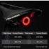 ROCKBROS Q5 Bicicleta Inteligente Auto Freno Detección Luz IPx6 Impermeable LED Carga Ciclismo Luz trasera Bicicleta Luz trasera