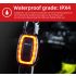 Luz trasera de bicicleta inteligente MEILAN X6, luz trasera para bicicleta, recargable por USB, impermeable, freno de ciclismo, luz trasera LED de advertencia de seguridad
