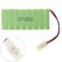 Batería recargable Ni-MH de 9,6 V AA y 1800 mAh