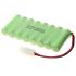 Batería recargable Ni-MH de 9,6 V AA y 1800 mAh