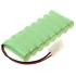 Batería recargable Ni-MH de 9,6 V AA y 1800 mAh