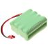 Batería recargable Ni-MH de 9,6 V y 800 mAh AAA