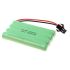 Batería recargable con enchufe SM Ni-MH de 9,6 V AA y 1800 mAh