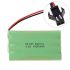 Batería recargable con enchufe SM Ni-MH de 9,6 V AA y 1800 mAh