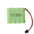 Batería recargable con enchufe SM Ni-MH de 9,6 V AA y 1800 mAh