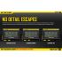 Nitecore D4 Digicharger LCD Mostrar batería Nitecore Charger Intelligent 2.0 Fit Li-Ion 18650 14500 16340 26650