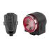 ANTUSI A8 Bicicleta de carretera Bloqueo de alarma antirrobo Freno automático Luz trasera de ciclismo Control remoto Luz trasera de bicicleta MTB Timbre inalámbrico