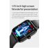 ET540 Glucosa en sangre ECG Temperatura corporal Presión arterial Oxígeno en sangre Frecuencia cardíaca Llamada Bluetooth Smartwatch Fitness Tracker