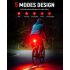 Bike Tail Light Smart USB-C Rechargeable Bicycle Taillight  Super Bright Rear Bike Light for Road Mountain, Cycling Taillight