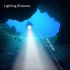 B11 Linterna de buceo LED roja/azul/blanca 80M Luz interior Fotografía Linterna de buceo