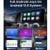 CarlinKit Dispositivo de TV inteligente CarPlay Ai Box Android 13 con cable a inalámbrico CarPlay Android Auto para coches YouTube Netflix