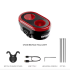 CYCLAMI CY200 - Luz trasera inteligente para bicicleta con sensor de freno, luz LED para bicicleta, luz delantera, accesorios para ciclismo