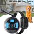 Sistema inalámbrico de valla eléctrica para perros, collar de entrenamiento impermeable recargable, valla eléctrica inalámbrica para perros y mascotas