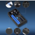 Cargador inteligente de batería LCD USB para batería de litio recargable 18650 de 3,7 V para batería AA/AAA NI-MH de 1,2 V