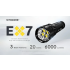 Nitecore EX7 6000 Lumen USB-C Rechargeable Flashlight 