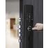 Cerradura de puerta inteligente electrónica con huella digital biométrica
