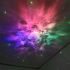 Láser estrellado cielo proyector noche luz 7 colores 360 grados rotación galaxia proyección lámpara ambiente ambiente iluminación de la noche regalo
