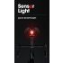 Smart Bicycle Tail Trasero Luz Auto Start Detener Freno IPX6 Impermeable Usb Carga Ciclismo Tailight Bike Led Lights
