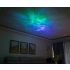 Láser estrellado cielo proyector noche luz 7 colores 360 grados rotación galaxia proyección lámpara ambiente ambiente iluminación de la noche regalo