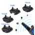 800m Electric Dog Training Colllar PET control remoto impermeable recargable con pantalla LCD para todo el tamaño de la vibración de choque